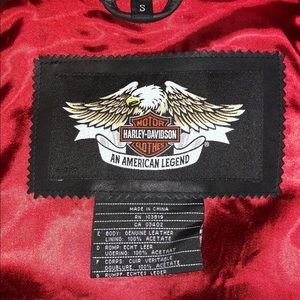 Leather Harley Davidson jacket.Just like brand new
